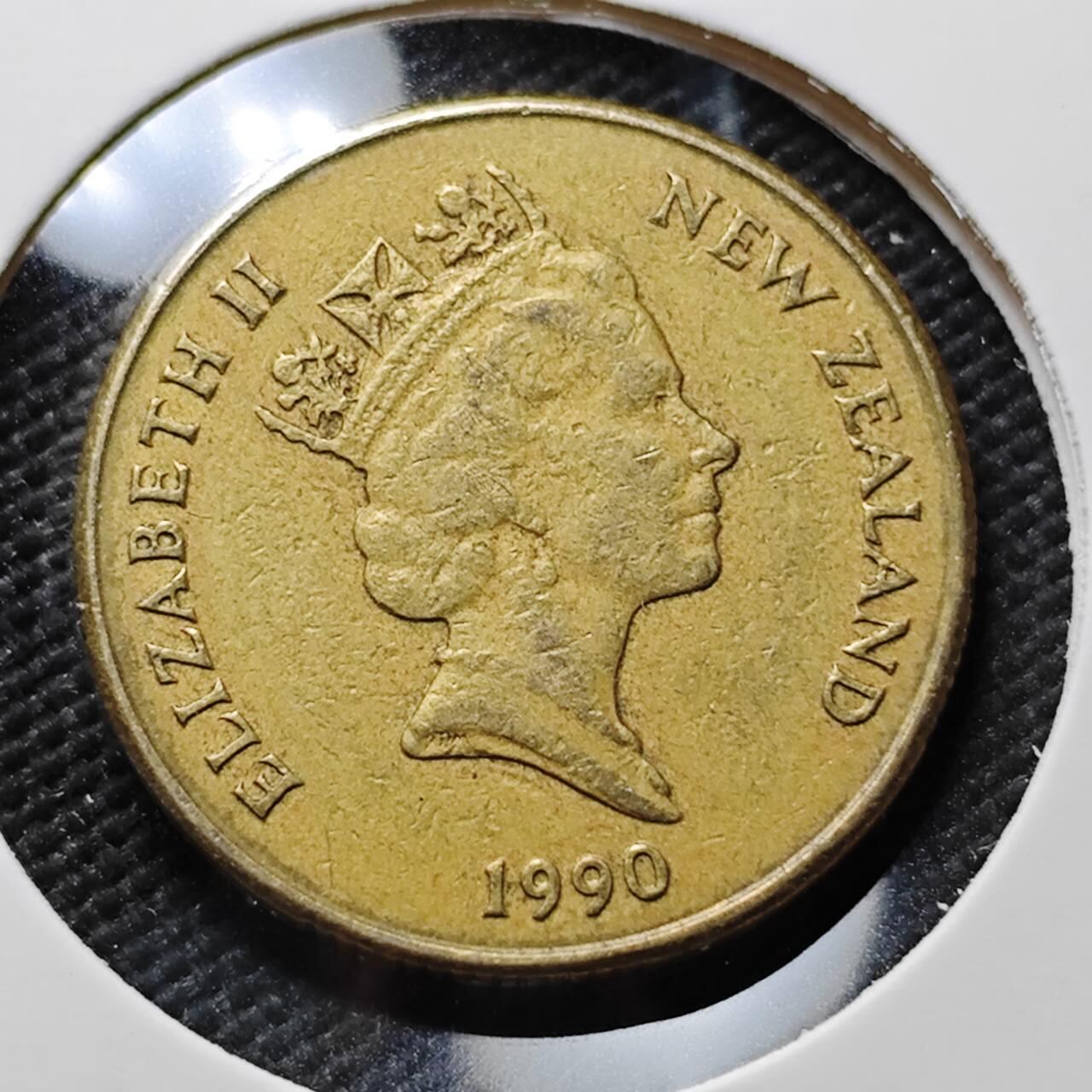 KK钱币收藏小铺 第376期  2月预留时间 周末发货  新西兰1元