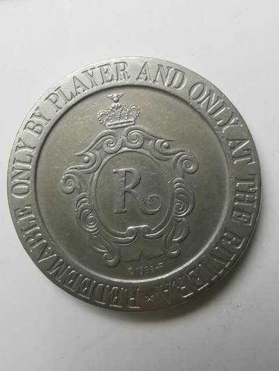 巨藏钱币第七期硬币场12月12号20点开拍 - 拉斯维加斯娱乐场代用镍币37.2mm