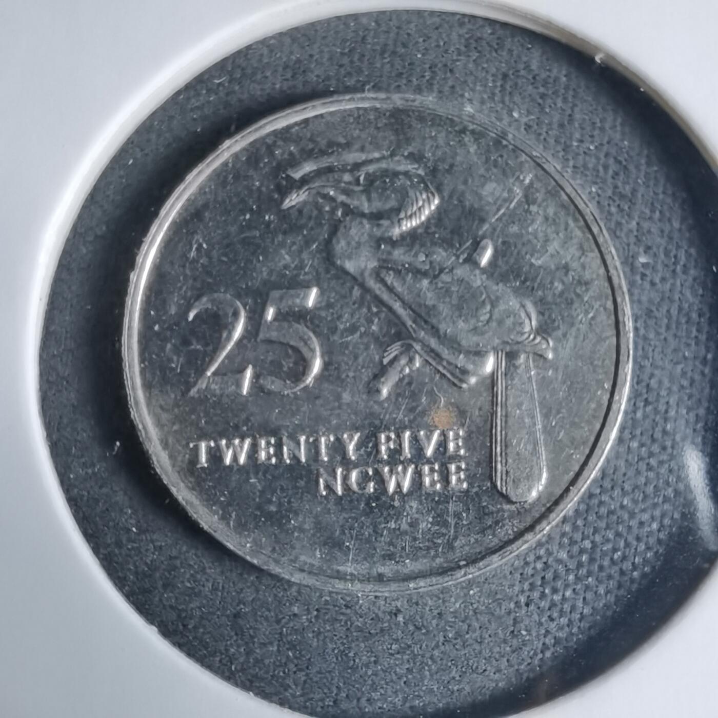 沼泽如烟--第927场 赞比亚1992年25恩韦