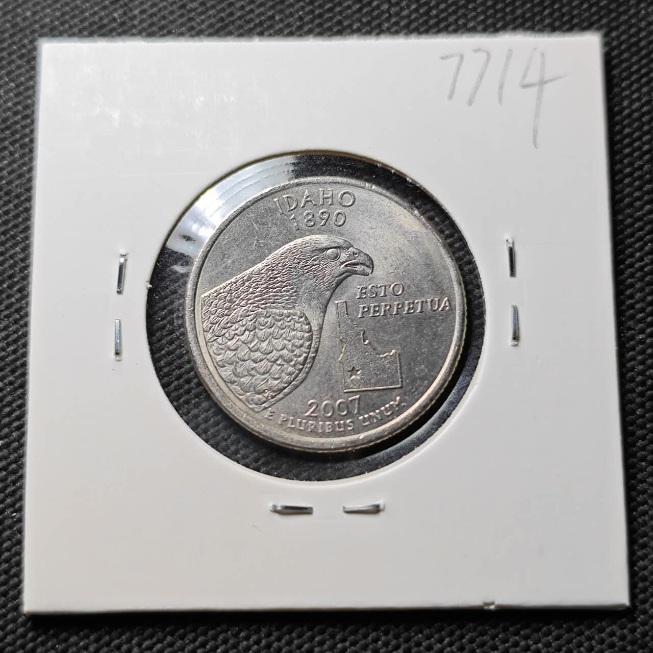 KK钱币收藏小铺 第377期  2月预留时间 周末发货  美国25分纪念币