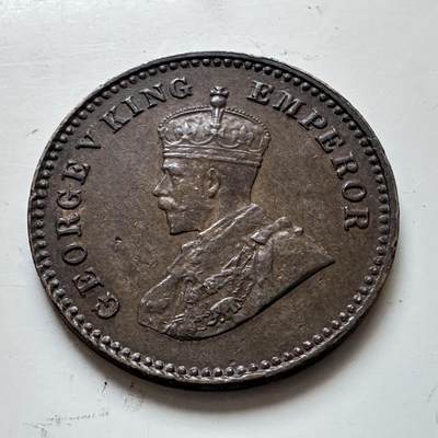 🌹外币初藏🌹🐯2025年第139场  每周二四六晚8️⃣点 接代拍 - 英属印度1912年1/12安娜铜币