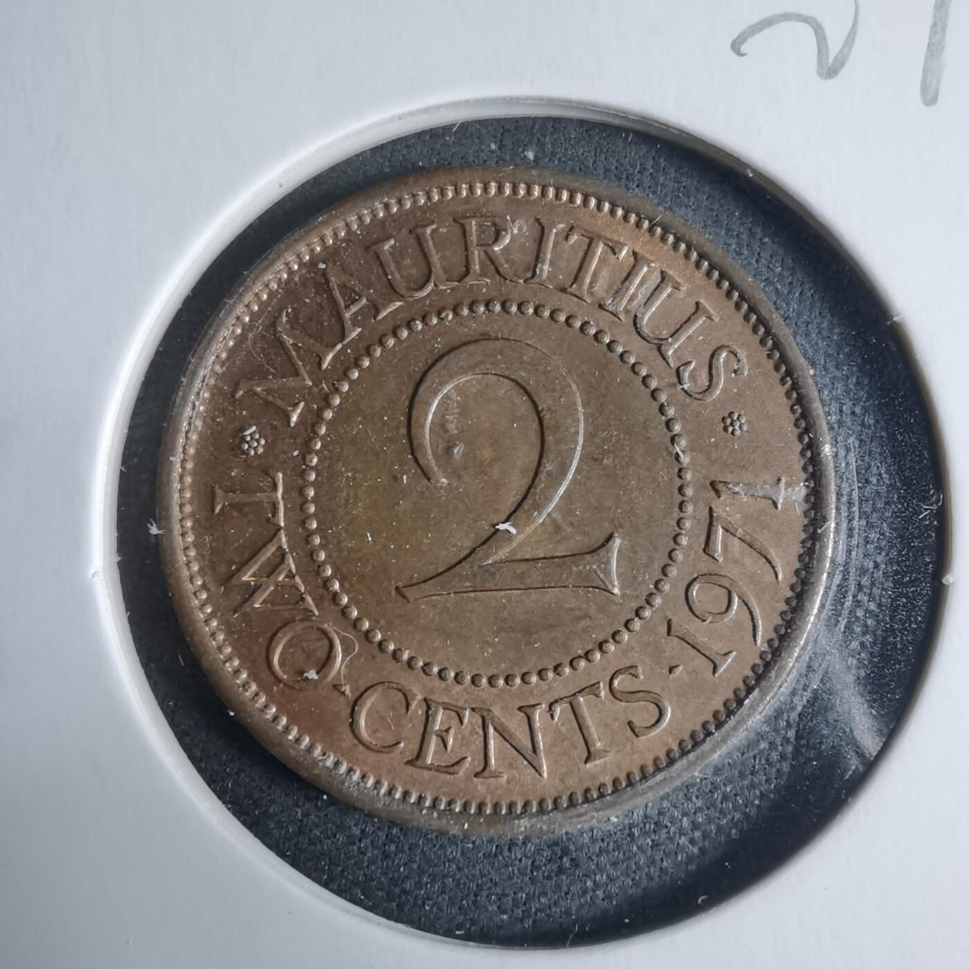 沼泽如烟--第927场 毛里求斯1971年二分