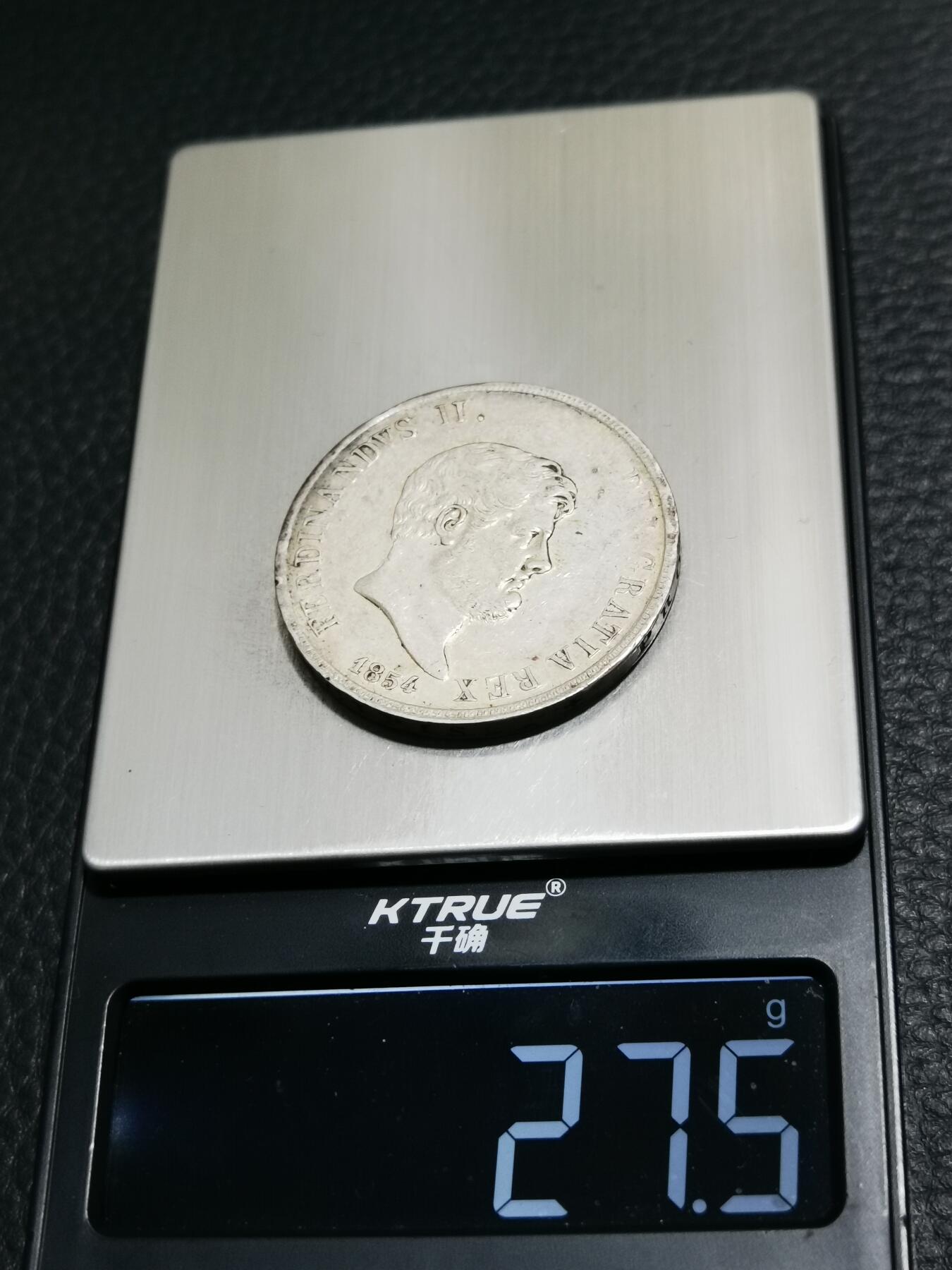 天下钱庄专场欢迎参拍 西西里王国120G银币