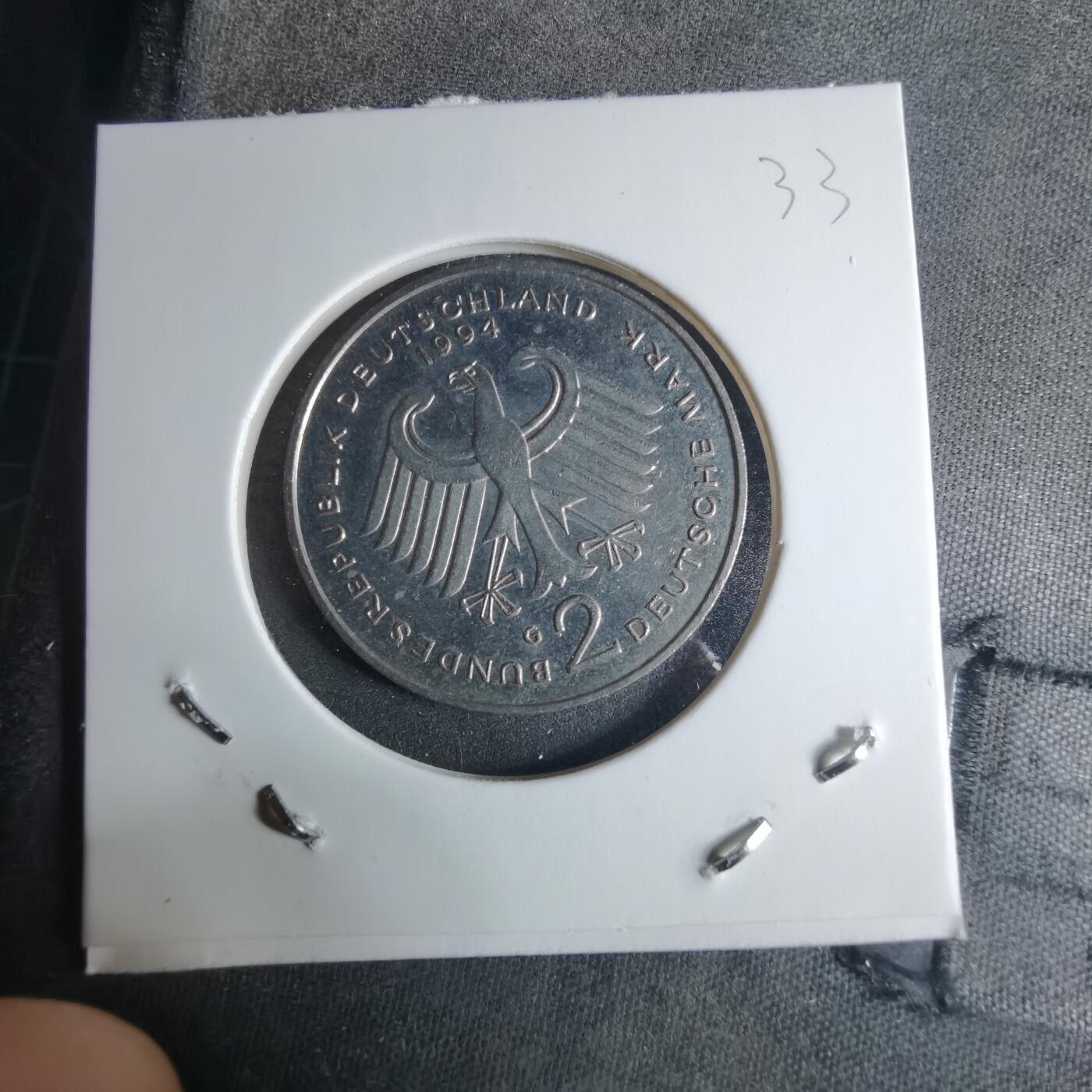 沼泽如烟--第926场 德国1994年2马克