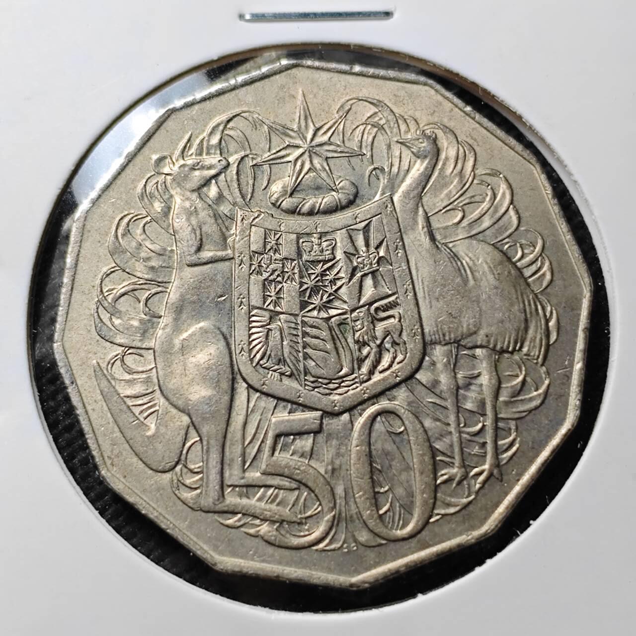 KK钱币收藏小铺 第376期  2月预留时间 周末发货  澳大利亚50分