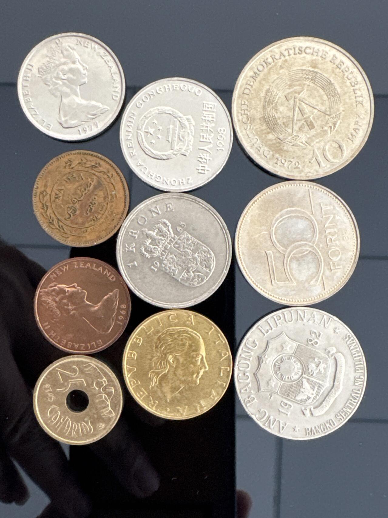 ❤️【币观天下】❤️ 第334期钱币拍卖- 2025.12.12周五晚上6点半场-长期征集拍品 各国硬币10枚一组