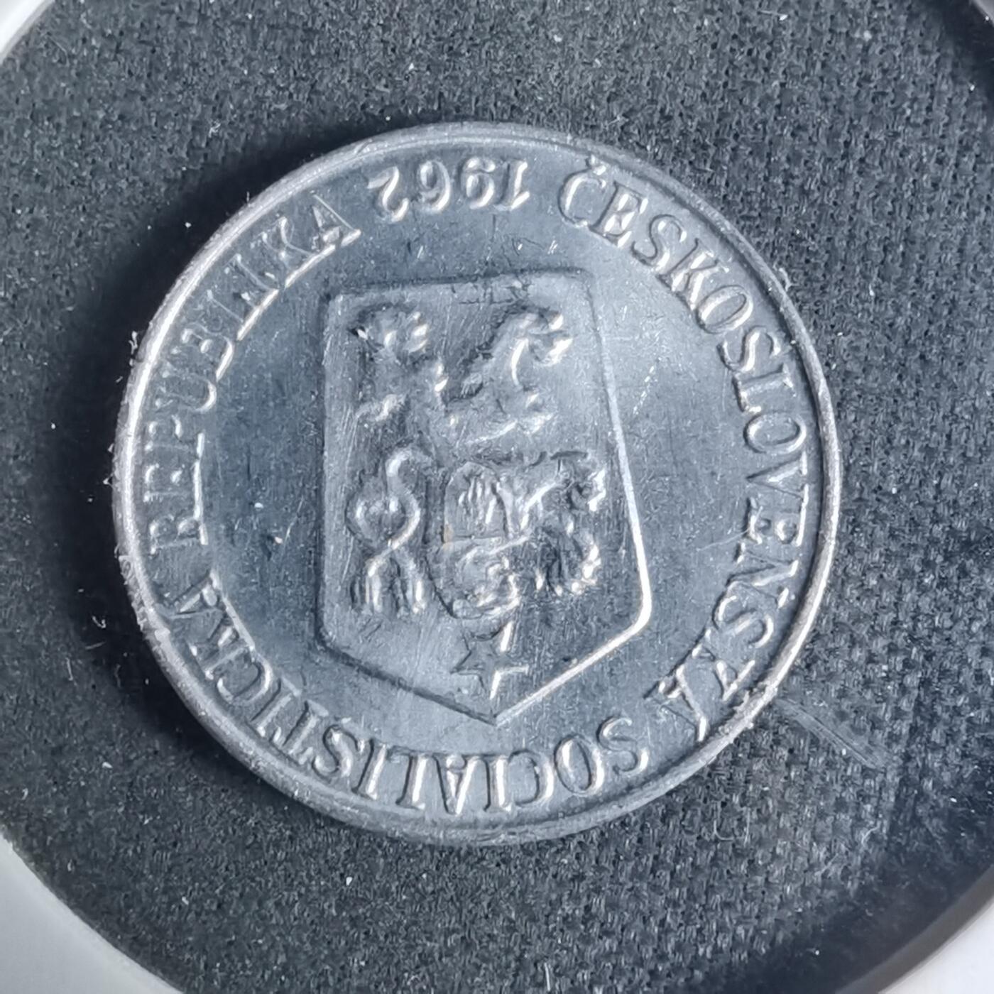 沼泽如烟--第927场 捷克斯洛伐克1962年1赫勒