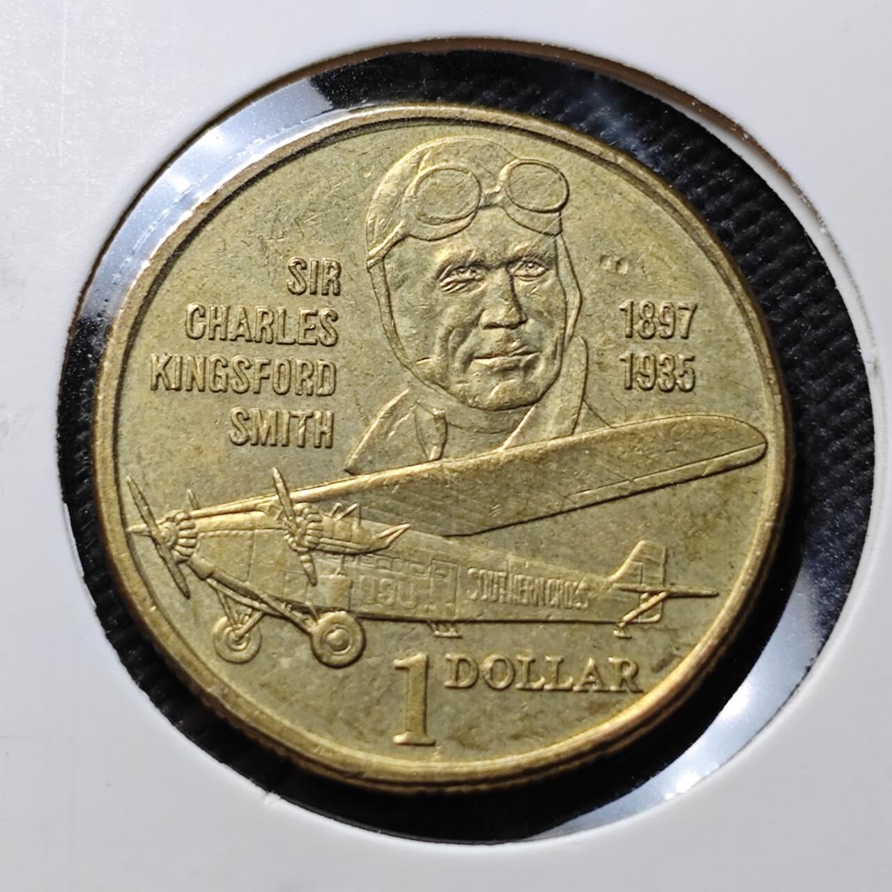 KK钱币收藏小铺 第376期  2月预留时间 周末发货  澳大利亚1元纪念币