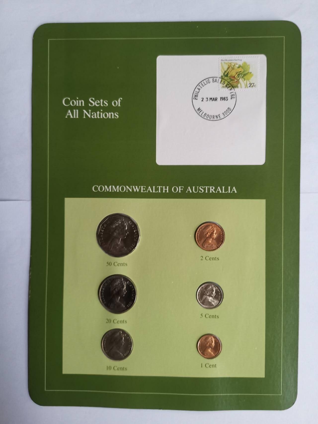 巨藏钱币第七期硬币场12月12号20点开拍 澳大利亚富兰克林邮币卡封装套币