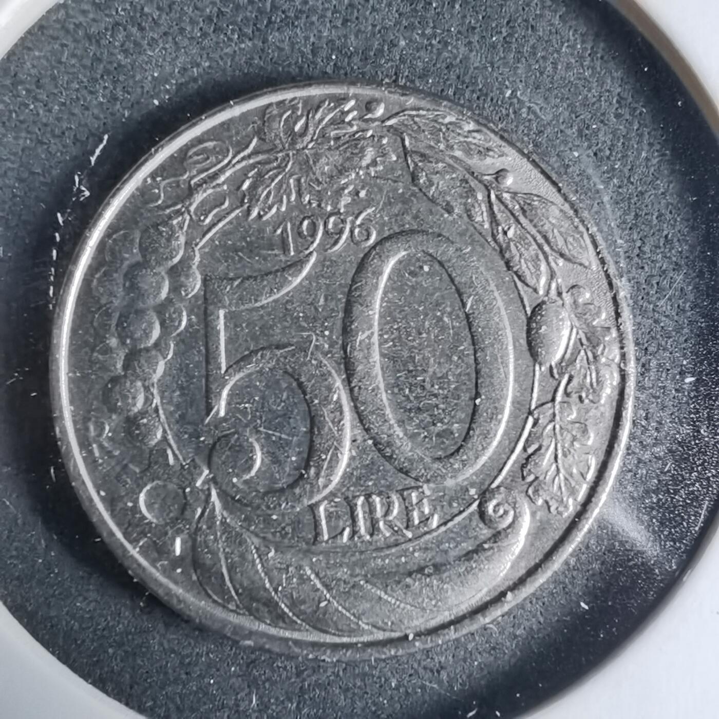 沼泽如烟--第927场 意大利1996年50里拉