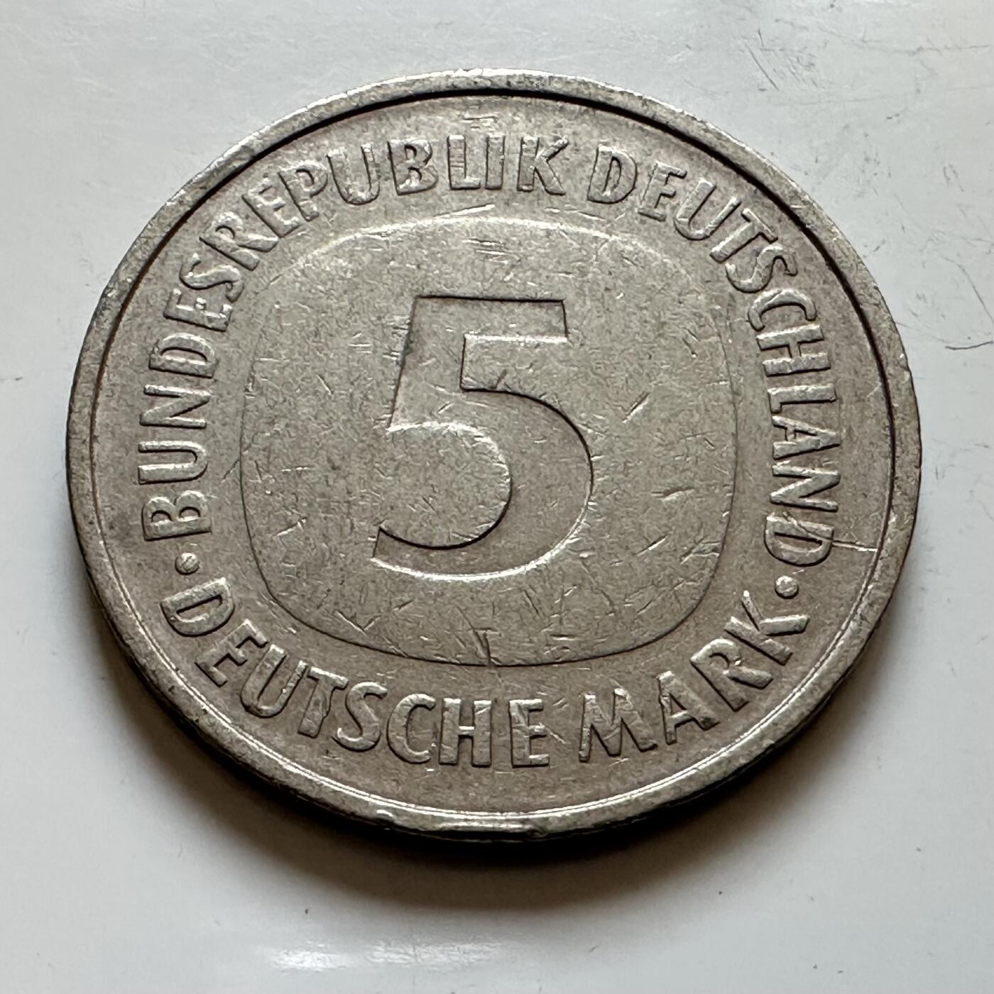 🌹外币初藏🌹🐯2025年第139场  每周二四六晚8️⃣点 接代拍 德国1979年五马克