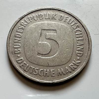 🌹外币初藏🌹🐯2025年第139场  每周二四六晚8️⃣点 接代拍 - 德国1979年五马克