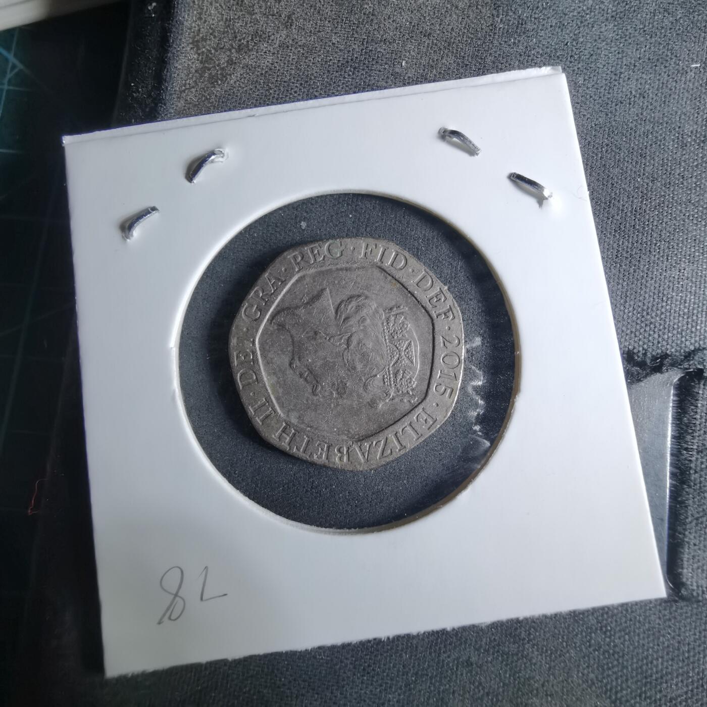 沼泽如烟--第926场 英国2015年20便士