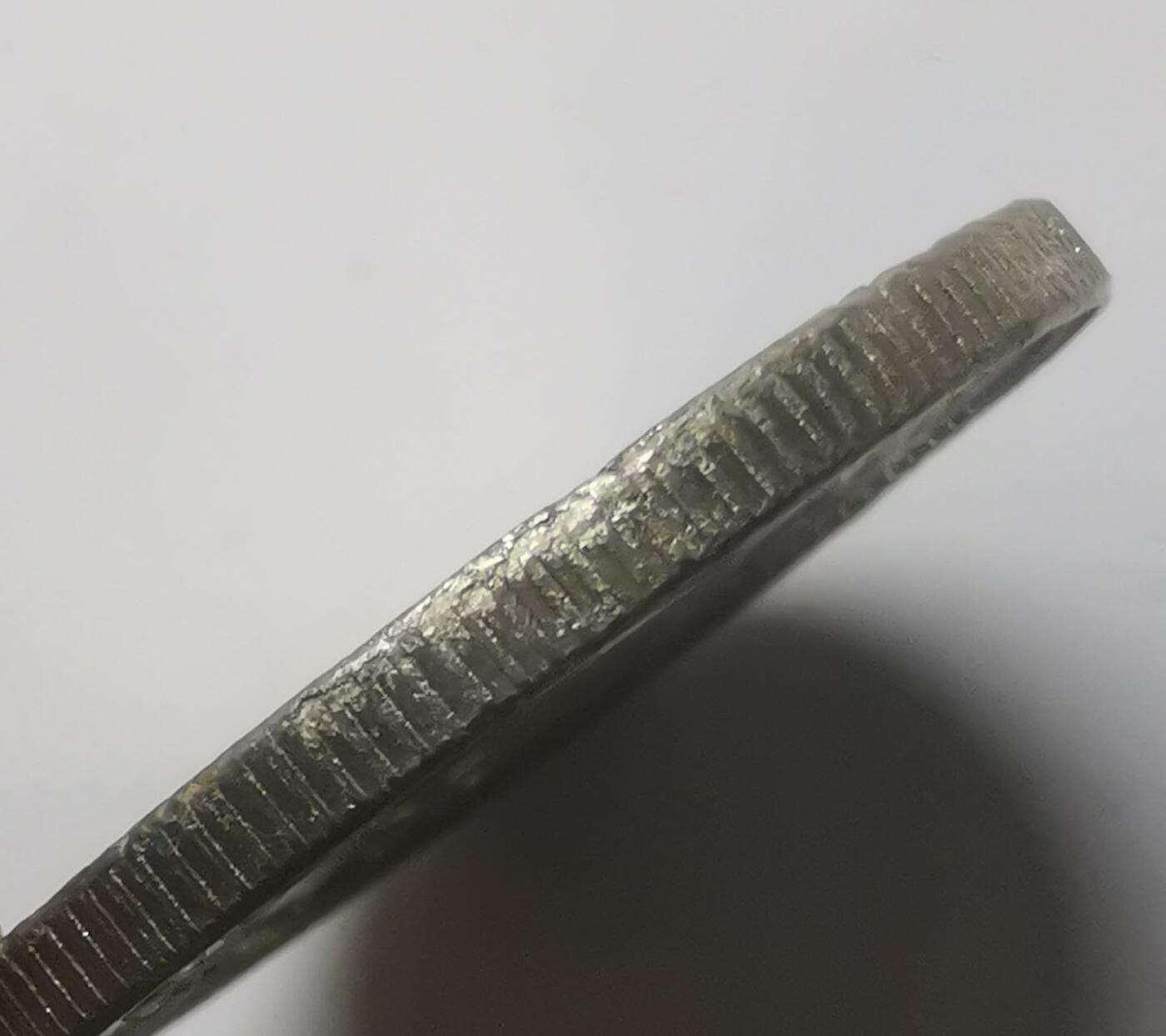 巨藏钱币第七期硬币场12月12号20点开拍 巴勒斯坦2016年50卢比纪念镍币30.2mm