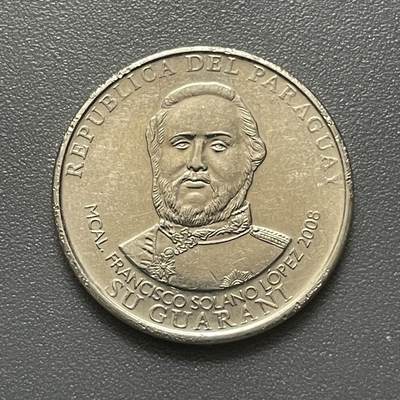 回流1215 - 巴拉圭2008年1000瓜拉尼  索拉诺·洛佩斯总统