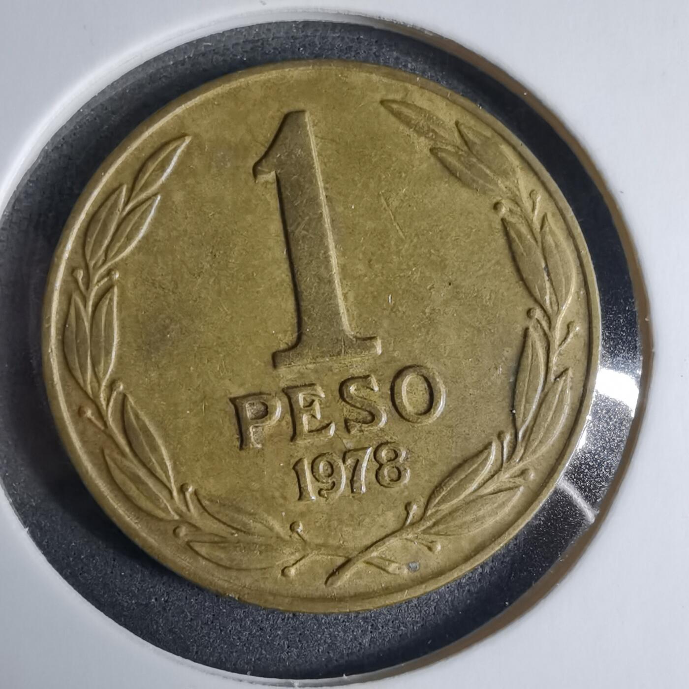 沼泽如烟--第927场 智利1978年1比索