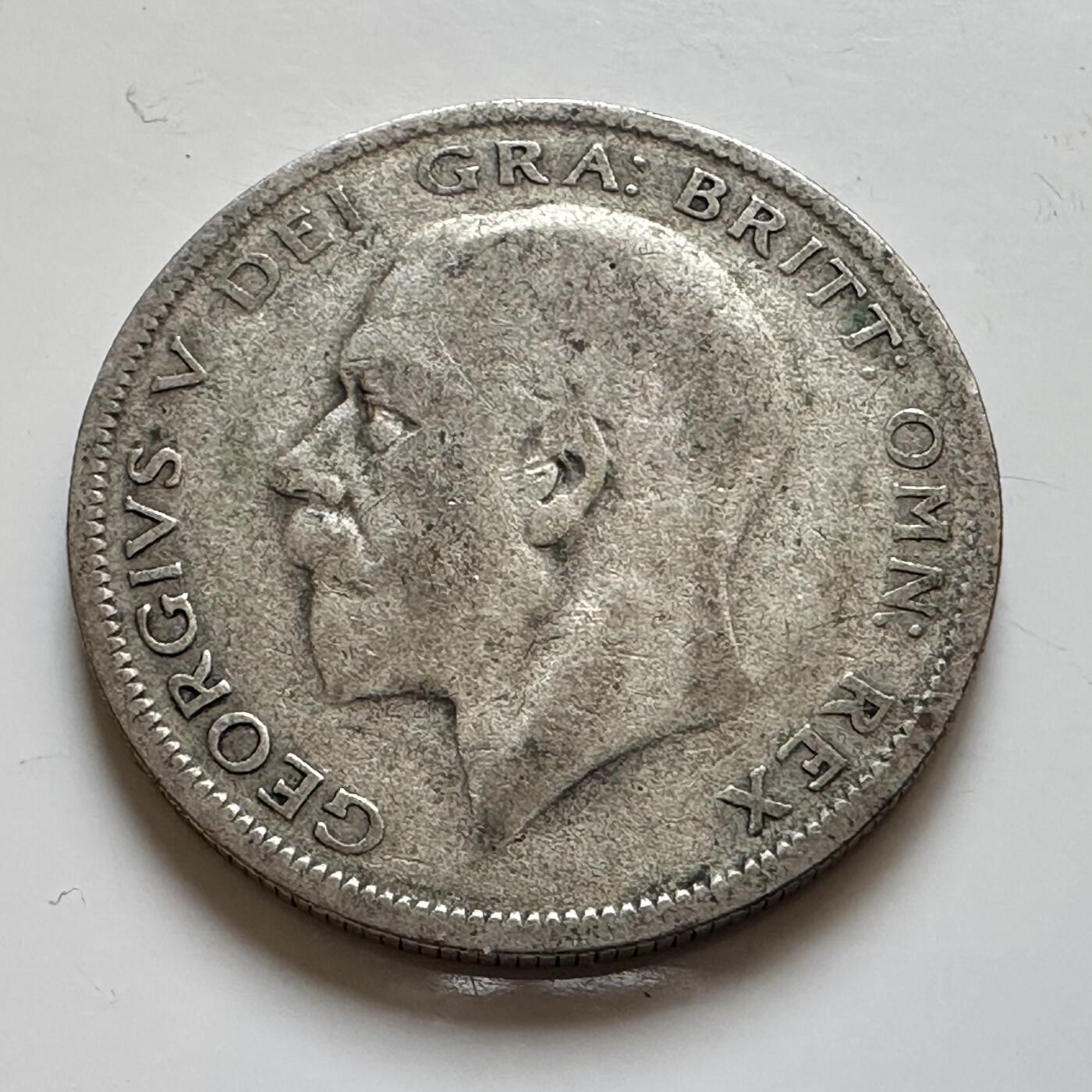 🌹外币初藏🌹🐯2025年第139场  每周二四六晚8️⃣点 接代拍 英国1929年半克朗银币