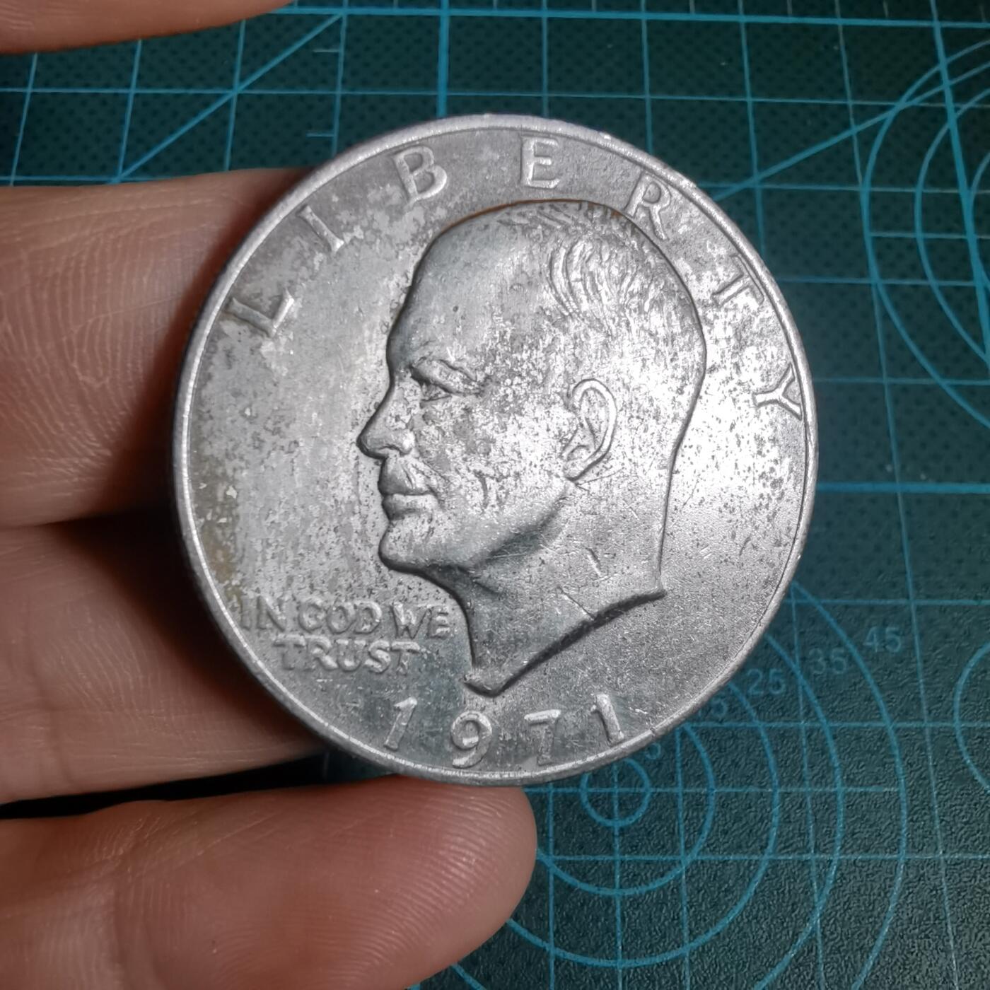 沼泽如烟--第927场 美国1971年1元