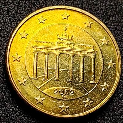 泉币菌-第144场-精品福利场 - 柏林勃兰登堡门  德国10欧分 硬币 19.8毫米 