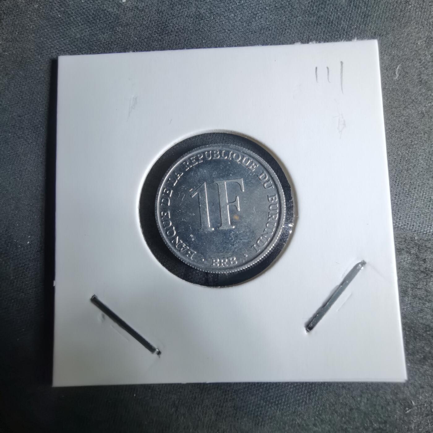 沼泽如烟--第926场 布隆迪1993年1法郎