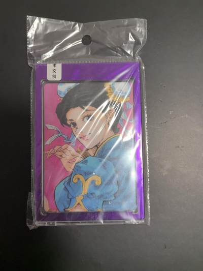 卡牌限时026期专场（20日晚22点截拍） - 小花瓣-童年里的回忆-手绘复刻卡春丽全新未拆封