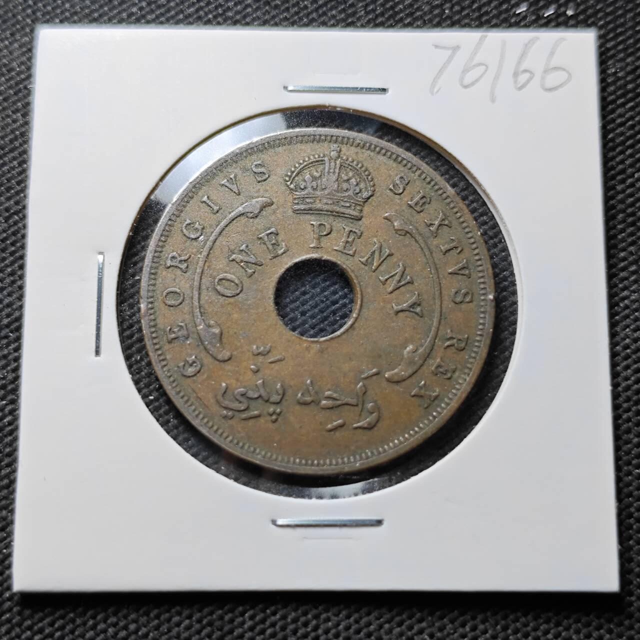 KK钱币收藏小铺 第376期  2月预留时间 周末发货  1952法属西非1便士铜币