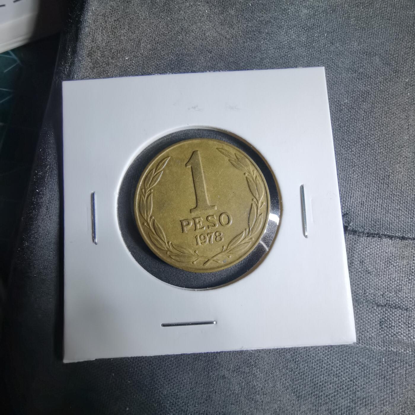 沼泽如烟--第927场 智利1978年1比索