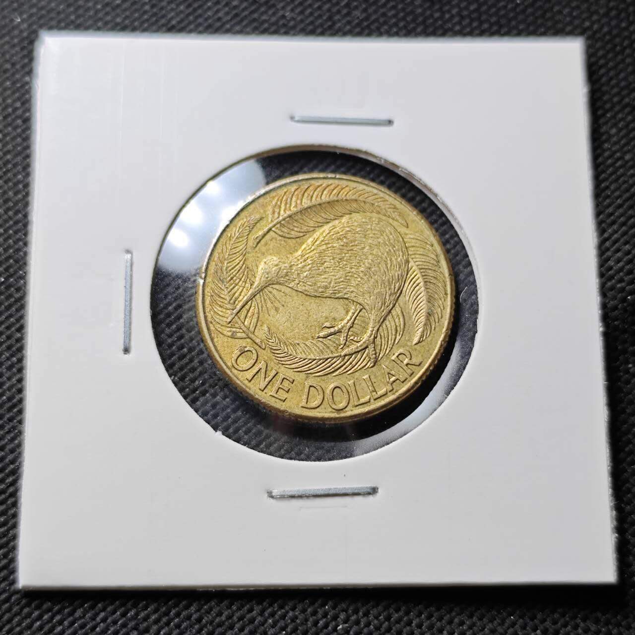 KK钱币收藏小铺 第376期  2月预留时间 周末发货  新西兰1元