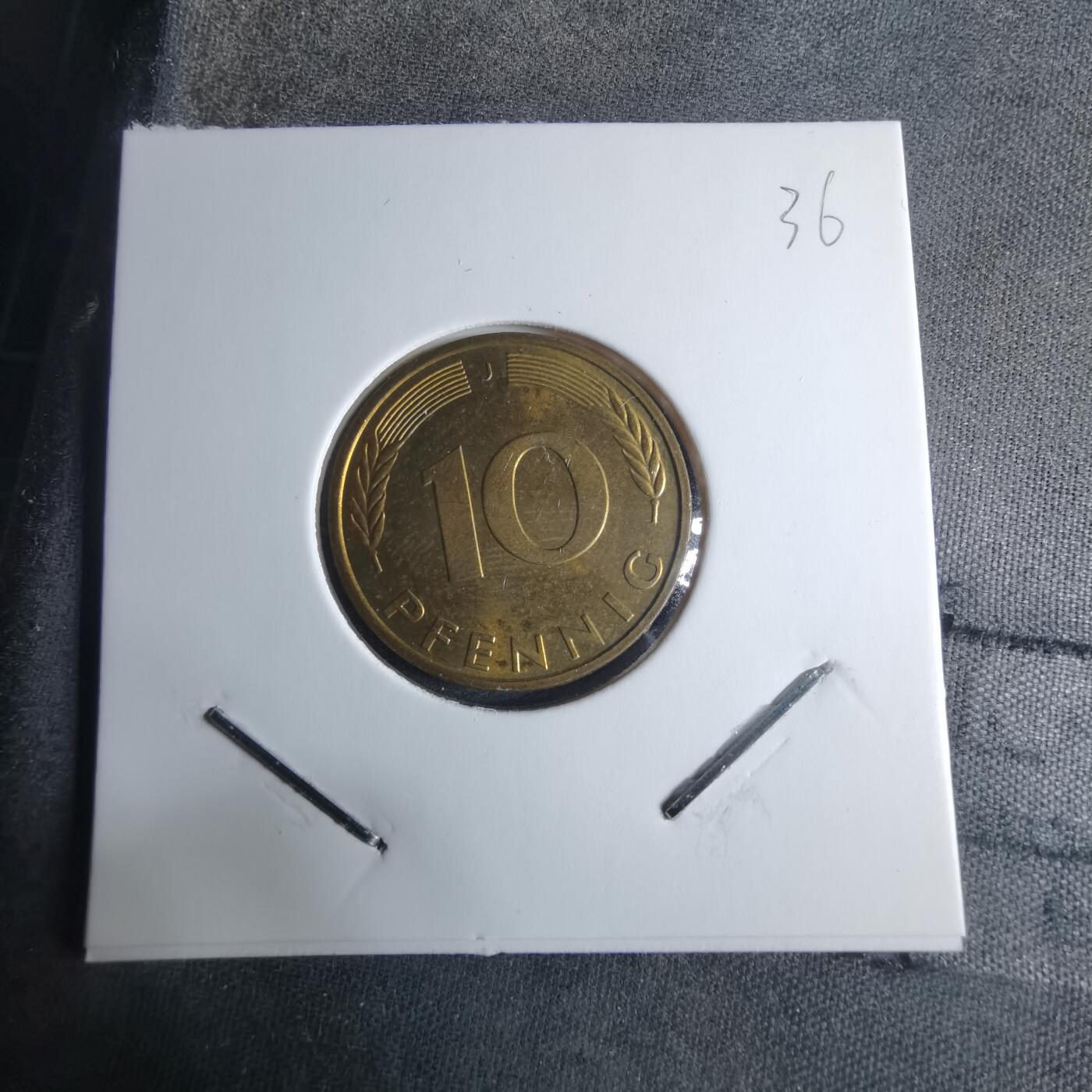 沼泽如烟--第926场 德国1993年10芬尼