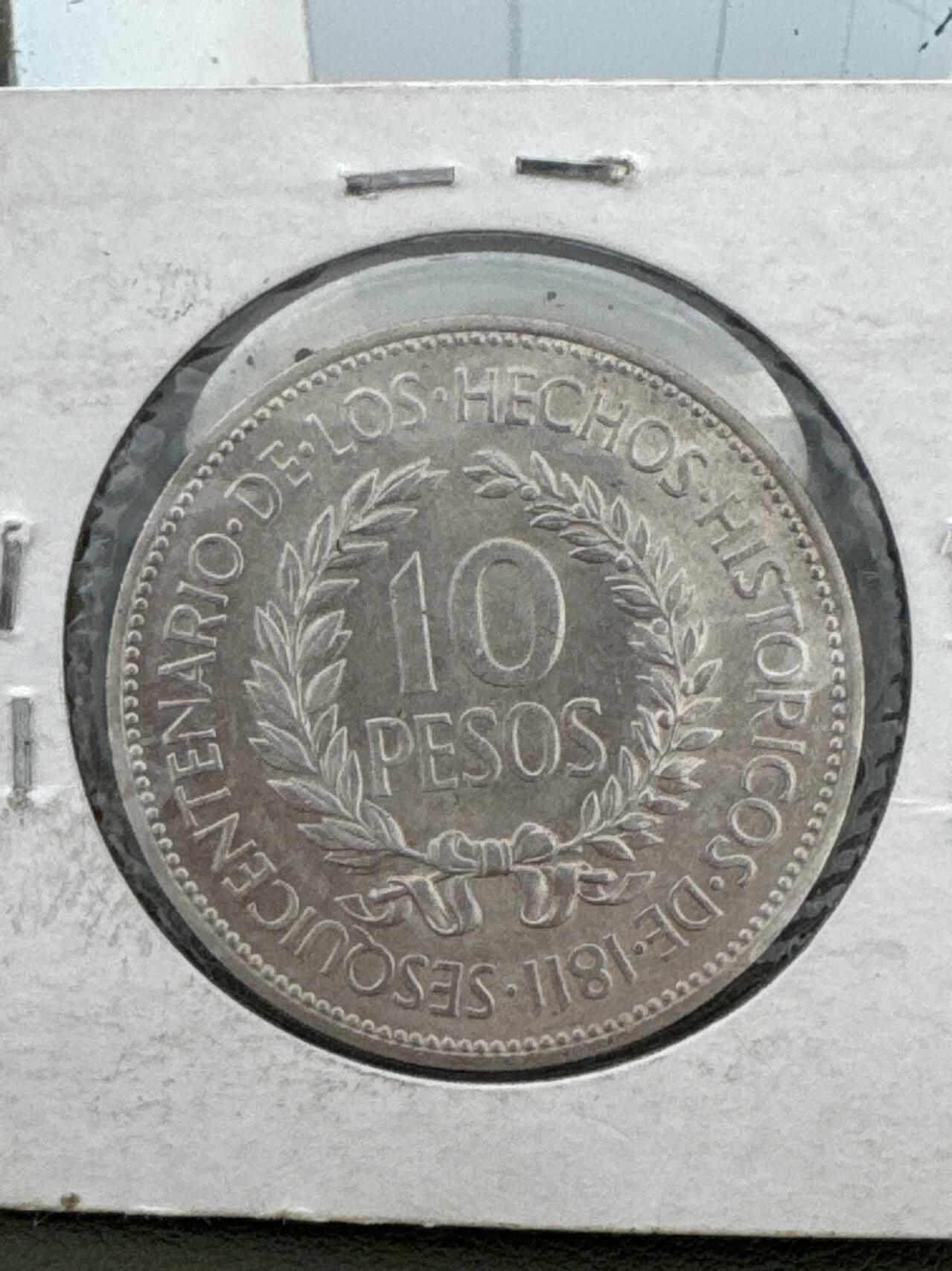 ❤️【币观天下】❤️ 第334期钱币拍卖- 2025.12.12周五晚上6点半场-长期征集拍品 乌拉圭12.5克银币