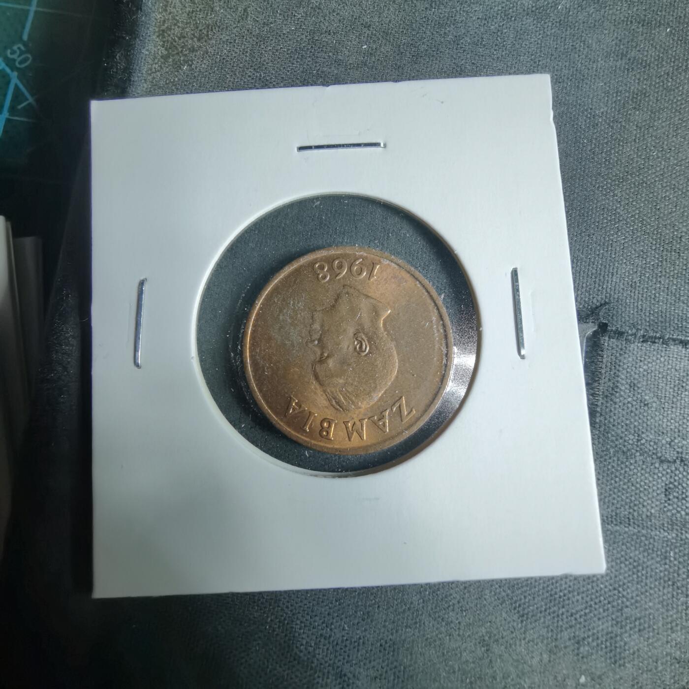 沼泽如烟--第927场 赞比亚1968年2恩韦