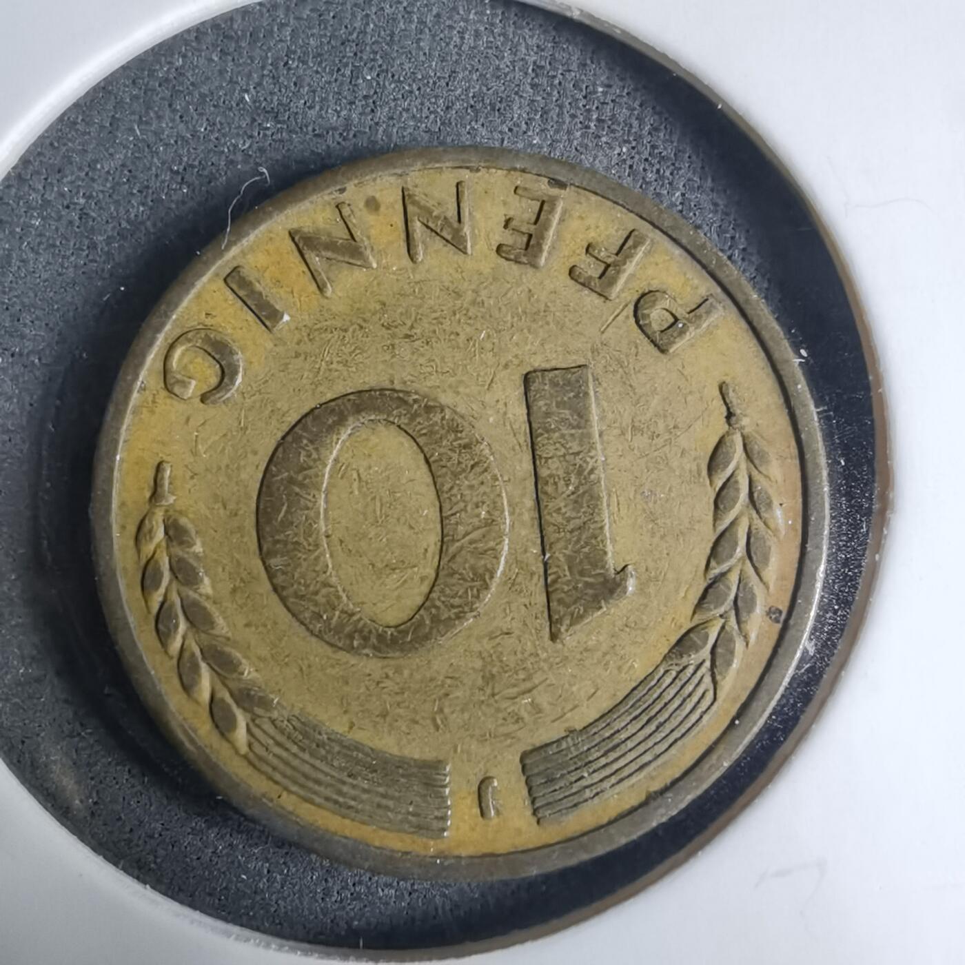 沼泽如烟--第927场 德国1949年10芬尼