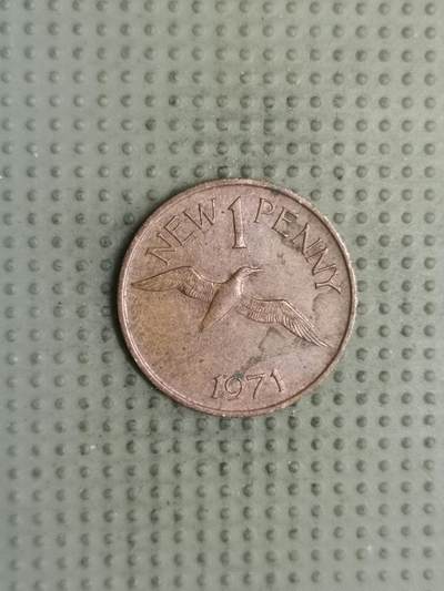 2025年第137场各国散币拍卖（总第137场） - 根西岛1971年1便士