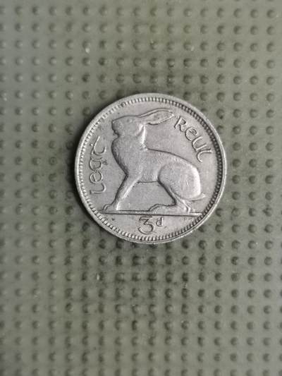 2025年第137场各国散币拍卖（总第137场） - 爱尔兰1967年3便士