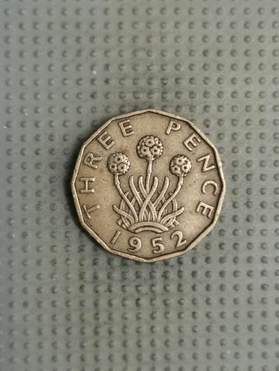 2025年第137场各国散币拍卖（总第137场） - 英国1952年3便士