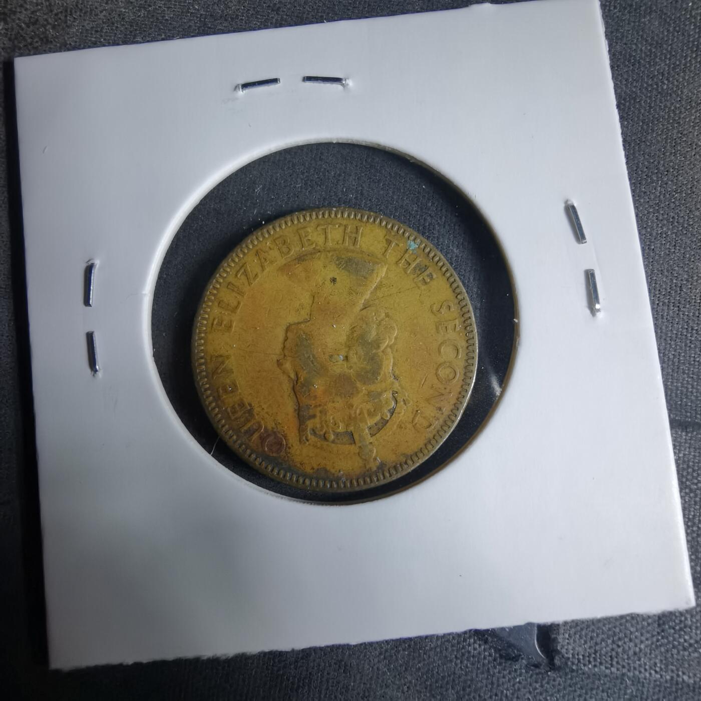 沼泽如烟--第927场 牙买加1958半便士