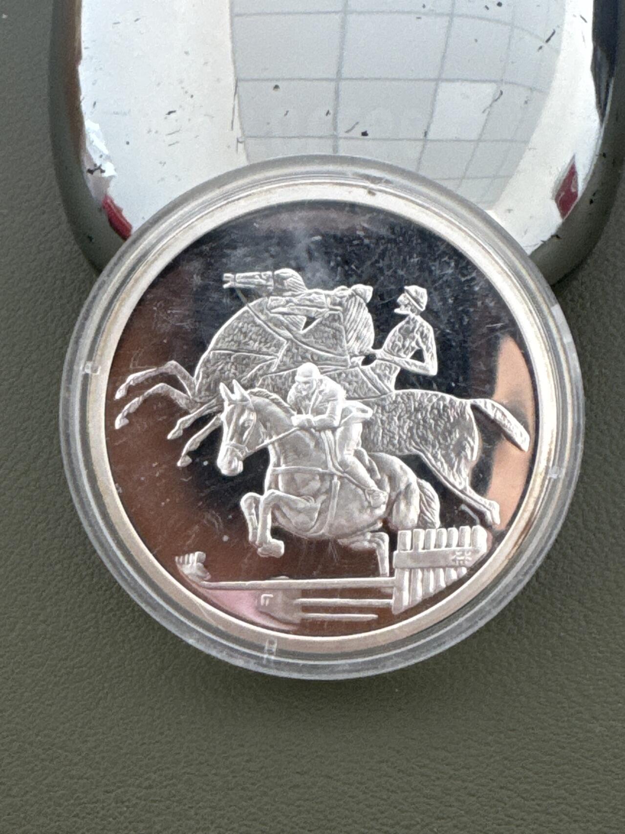 ❤️【币观天下】❤️ 第334期钱币拍卖- 2025.12.12周五晚上6点半场-长期征集拍品 希腊2004年奥运会马术🏇银币34克