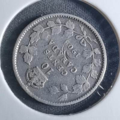 沼泽如烟--第926场 - 加拿大1903年十分银币