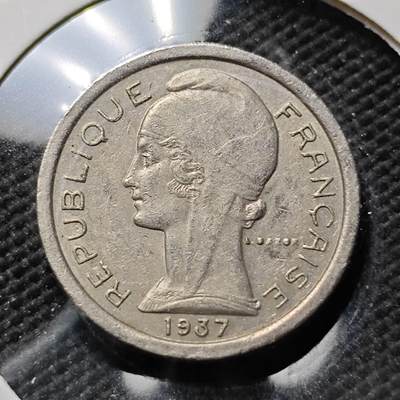 KK钱币收藏小铺 第376期  2月预留时间 周末发货 -  1937法国电话代币