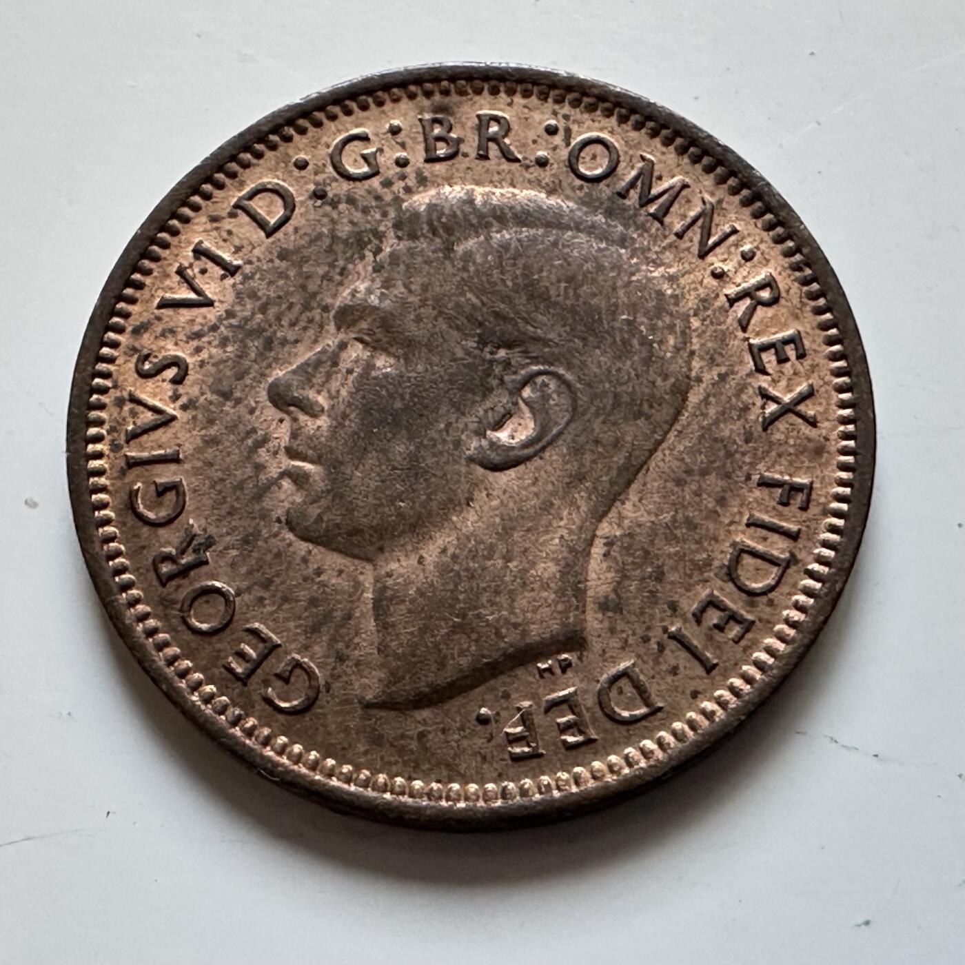 🌹外币初藏🌹🐯2025年第139场  每周二四六晚8️⃣点 接代拍 英国1951年一法新 a