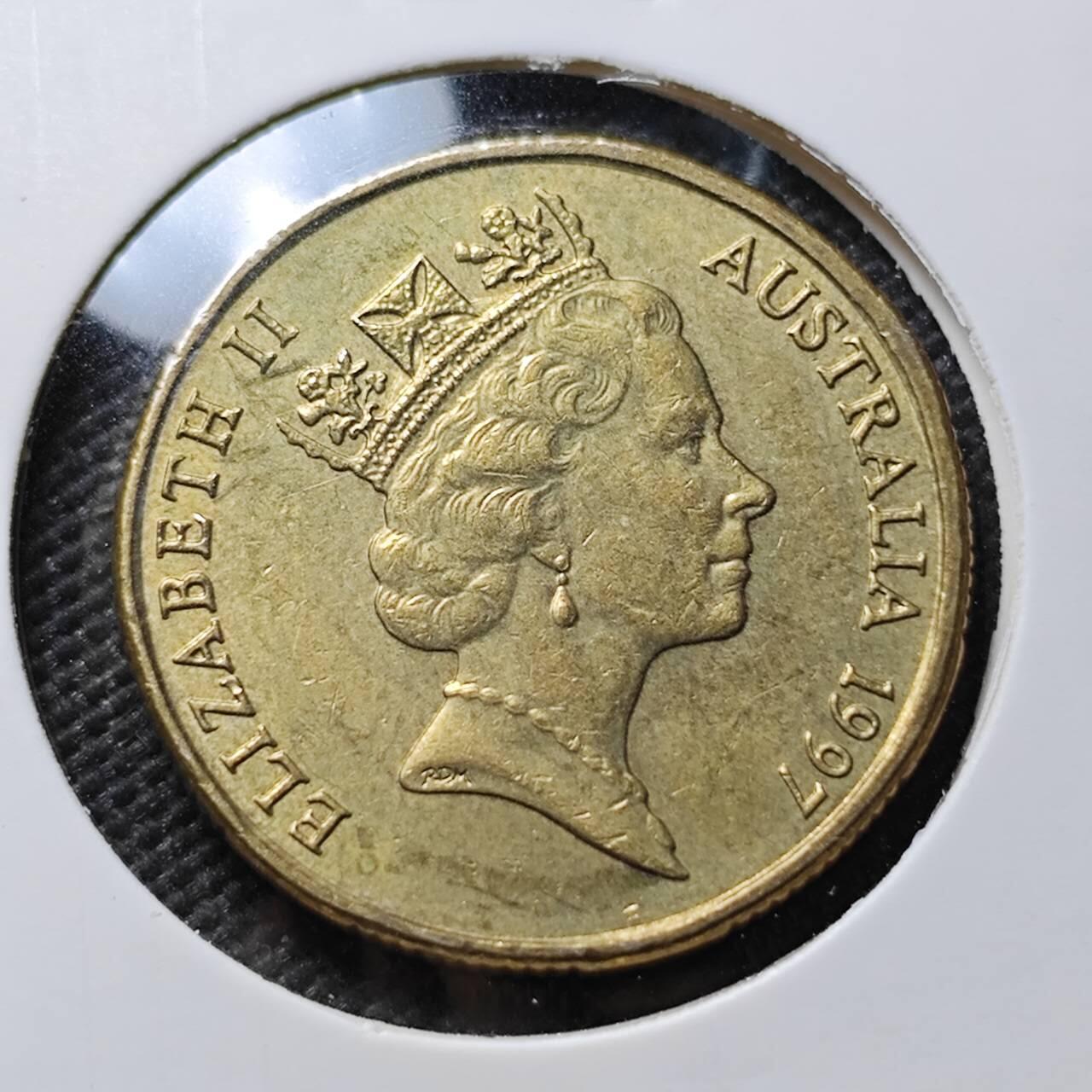 KK钱币收藏小铺 第376期  2月预留时间 周末发货  澳大利亚1元纪念币