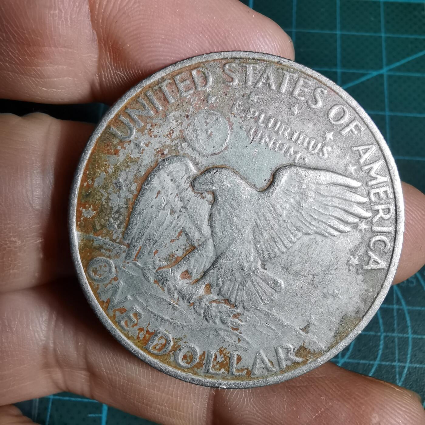 沼泽如烟--第927场 美国1971年1元