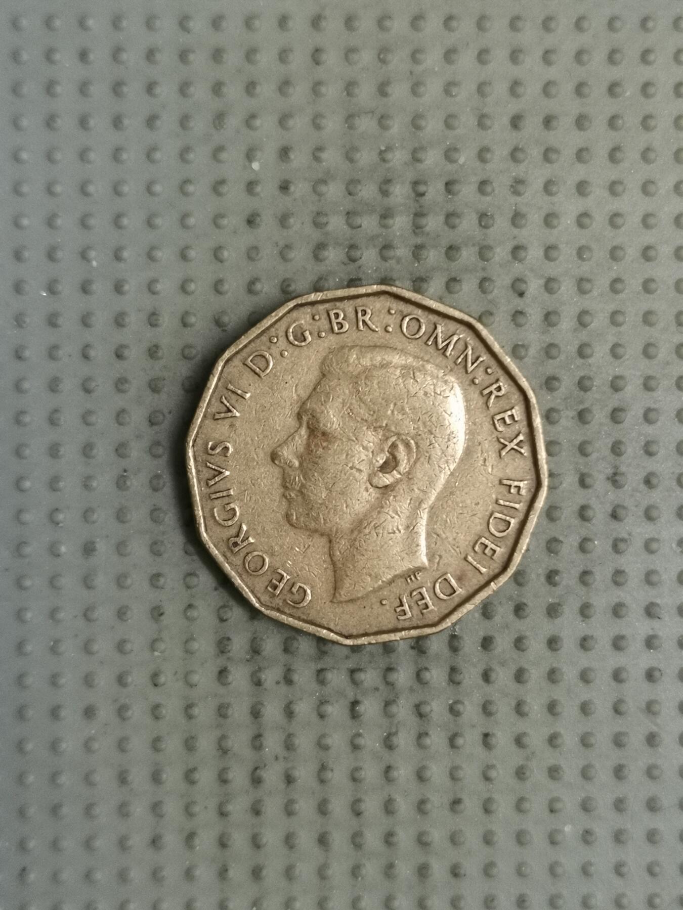 2025年第137场各国散币拍卖（总第137场） 英国1952年3便士