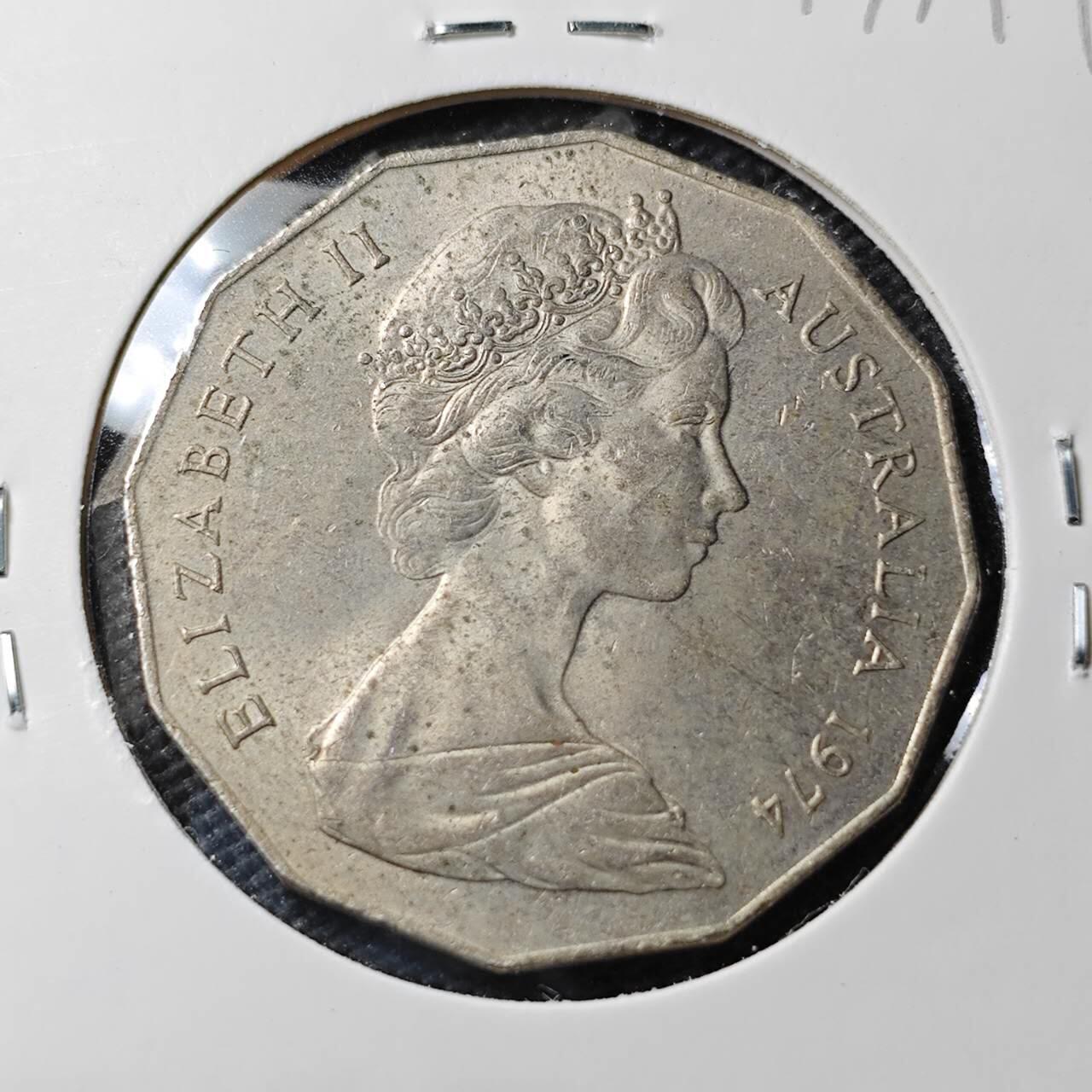 KK钱币收藏小铺 第377期  2月预留时间 周末发货  澳大利亚50便士