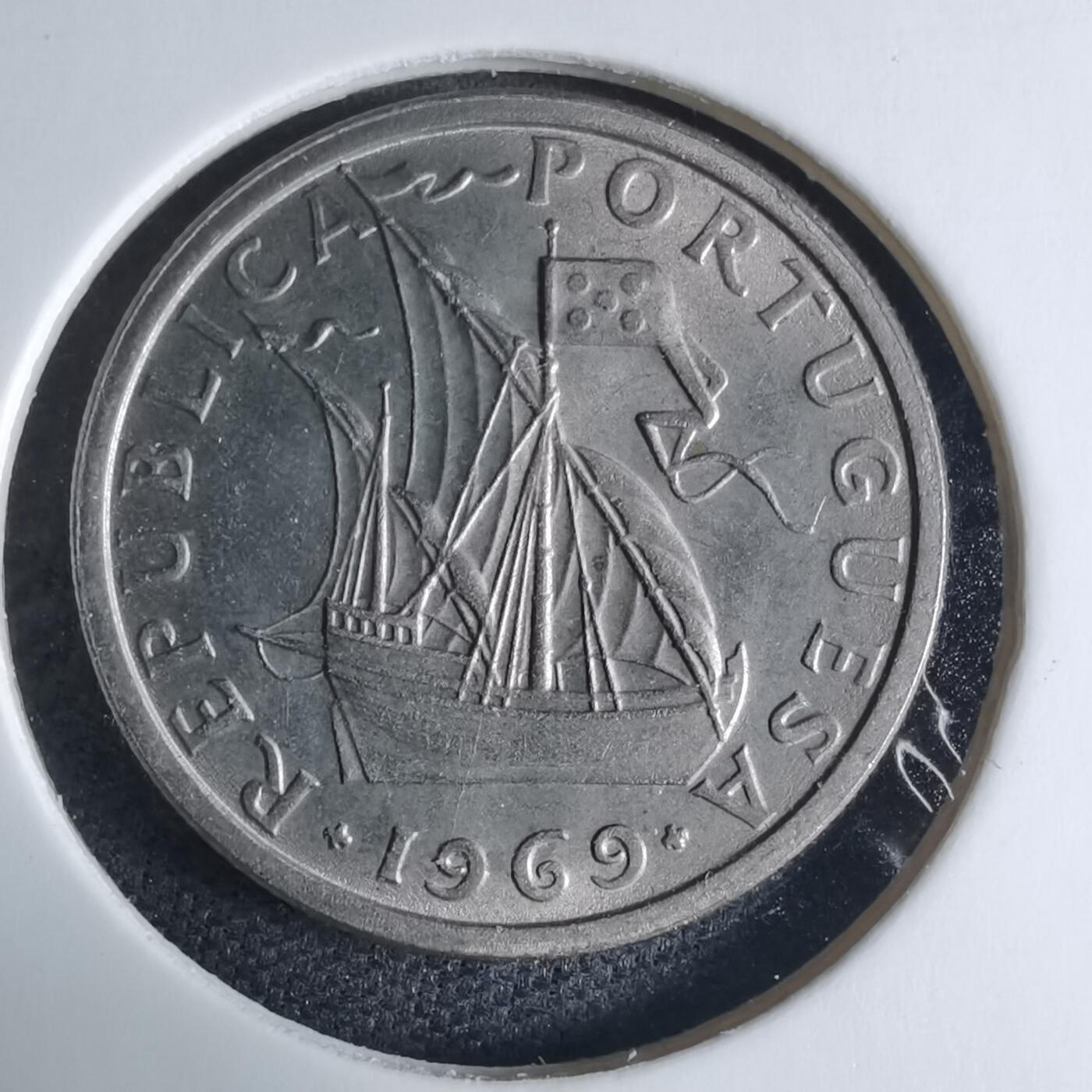 沼泽如烟--第926场 葡萄牙1969年2.5埃斯库多