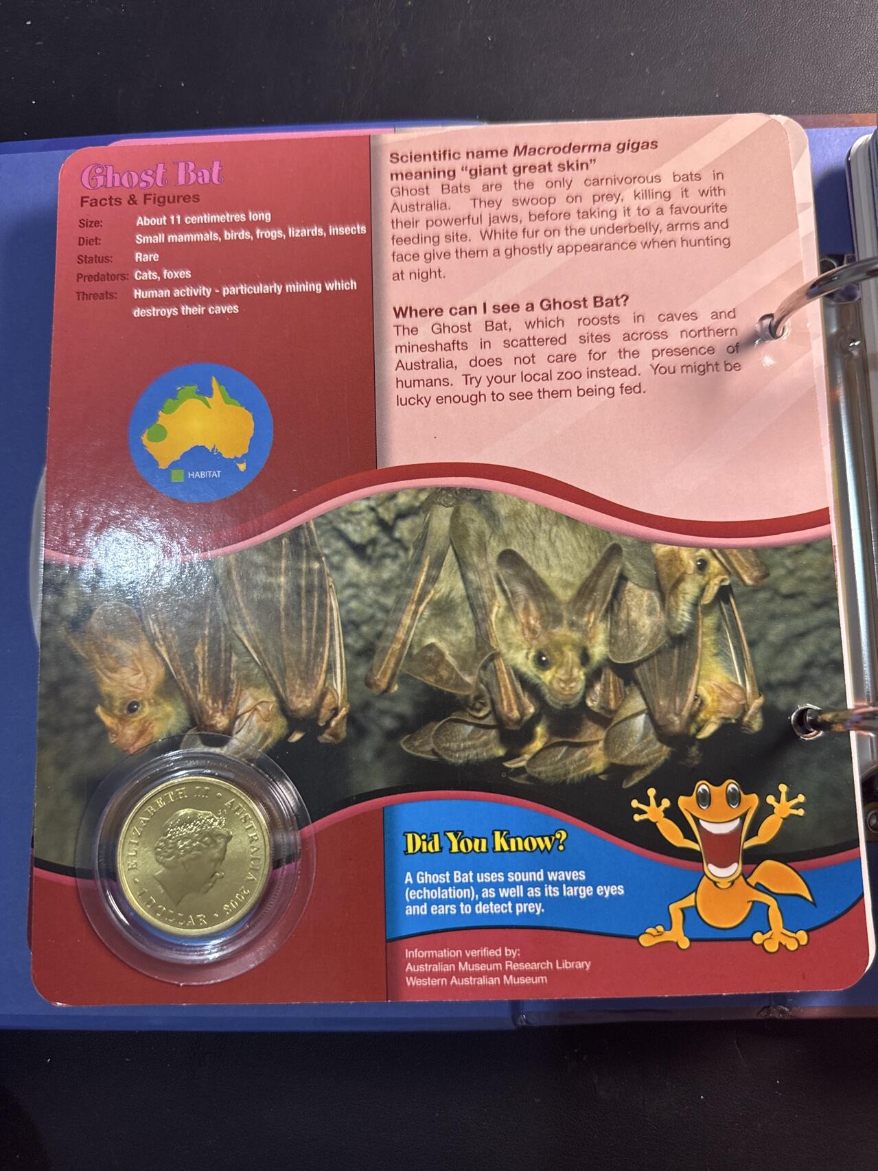 ❤️【币观天下】❤️ 第334期钱币拍卖- 2025.12.12周五晚上6点半场-长期征集拍品 澳大利亚2008年珍惜动物12枚一组精装册子