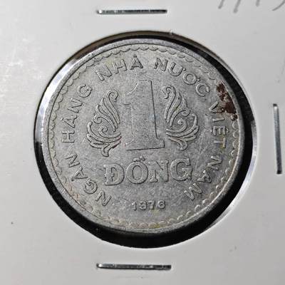 KK钱币收藏小铺 第377期  2月预留时间 周末发货 -  1976越南1盾