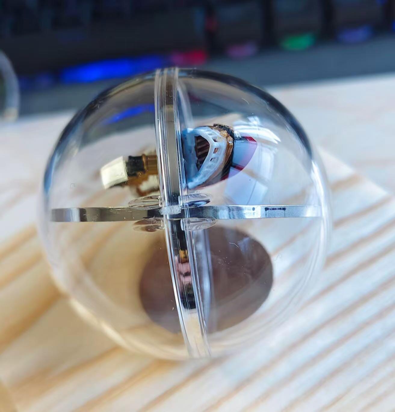 第184期拍卖 【高端奢华版本】纽埃2022年，泰坦尼克号，2盎司球形,镶嵌2颗钻石,3D立体镶嵌,加大(直径50mm),仿古,激光镭射磨砂,microprint尖端技术,镀金,彩色精制纪念银币. 盒证全. 超级漂亮美丽无敌可爱银币. 原价860+美元