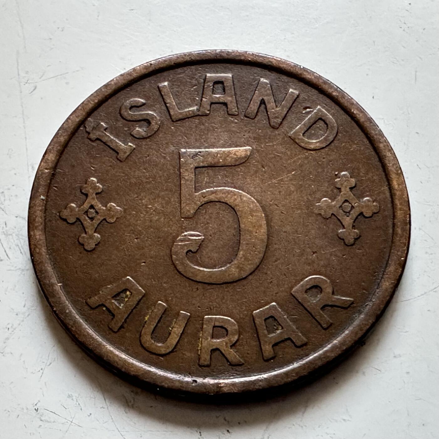 🌹外币初藏🌹🐯2025年第139场  每周二四六晚8️⃣点 接代拍 丹属冰岛1926年五奥拉