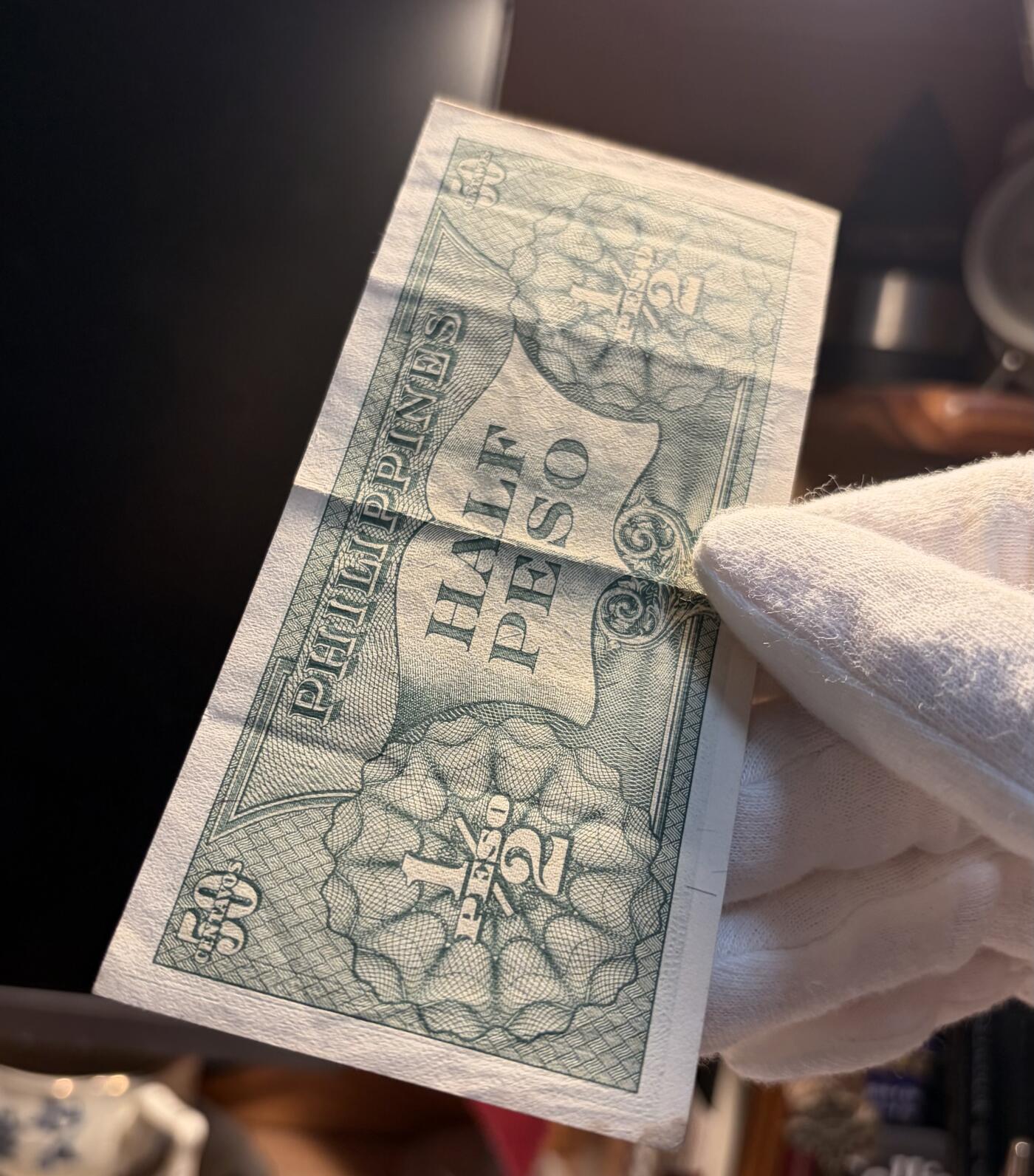 菲律宾1949年英联邦独立初期1/2比索